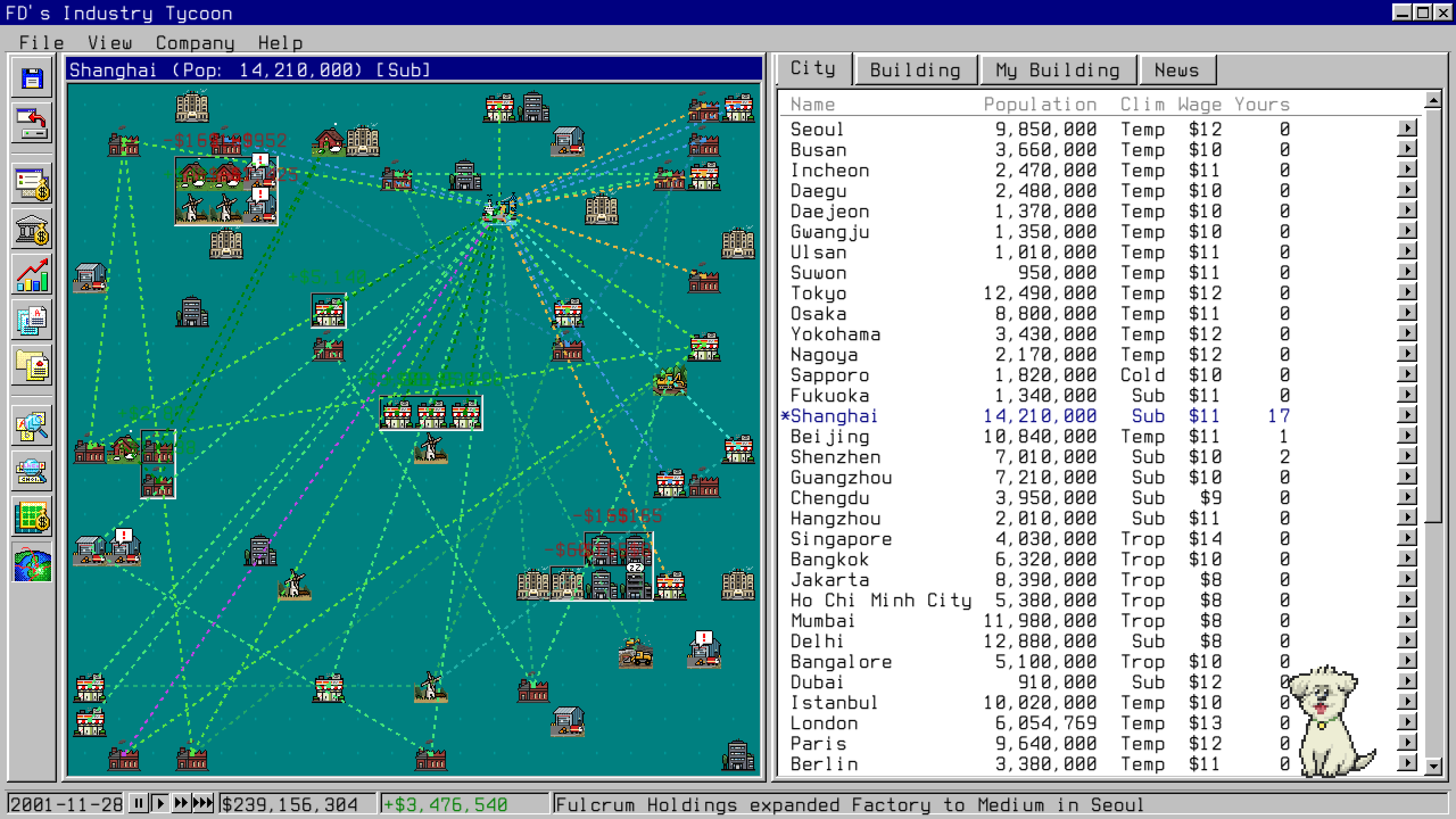 FD's Industry Tycoon screenshot 2