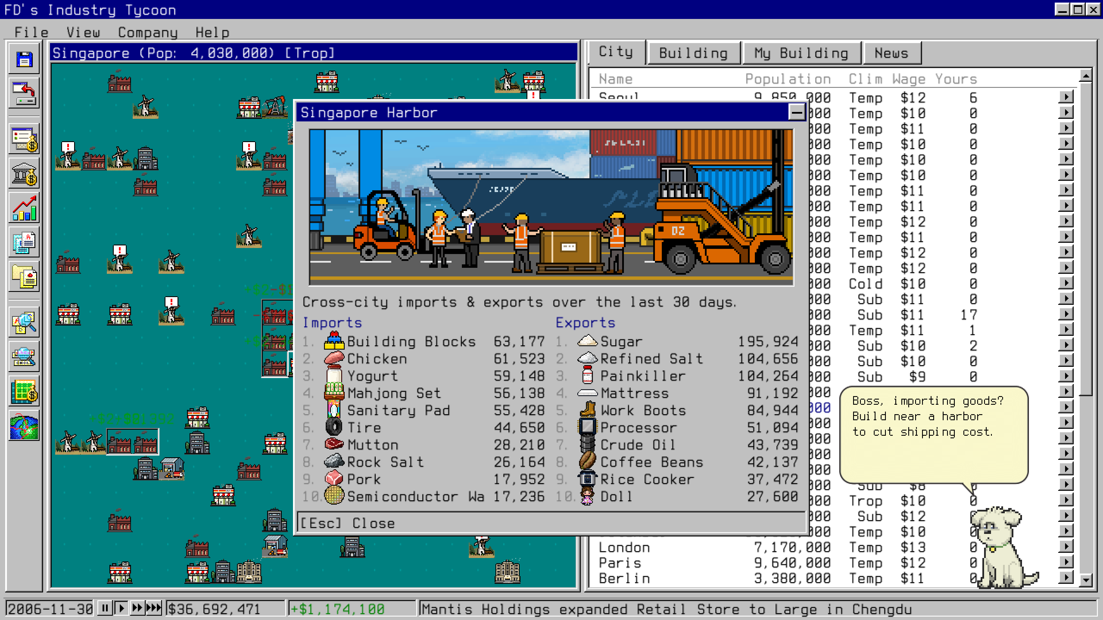 FD's Industry Tycoon screenshot 7